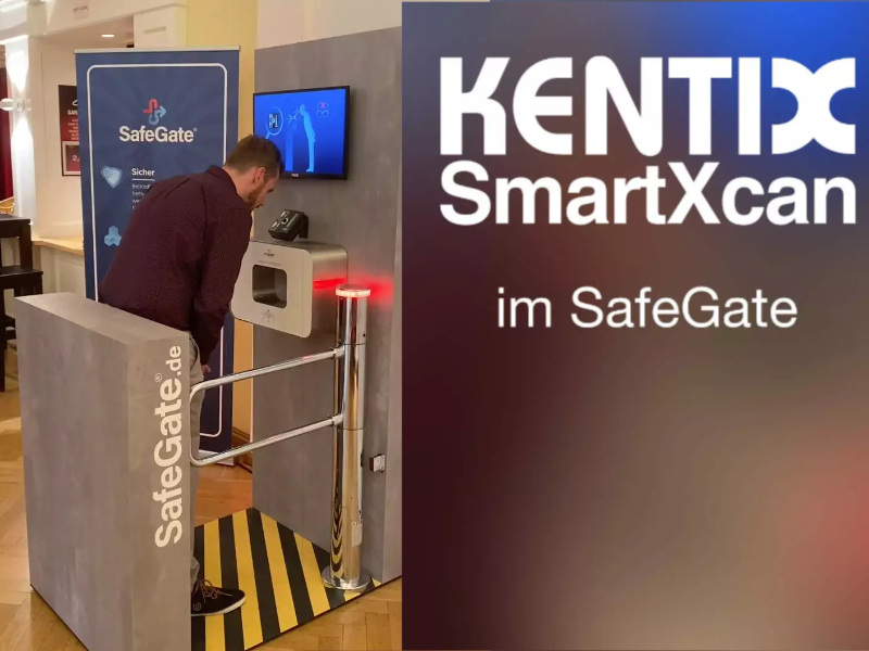 Modulare Personenschleuse mit SmartXcan von Kentix