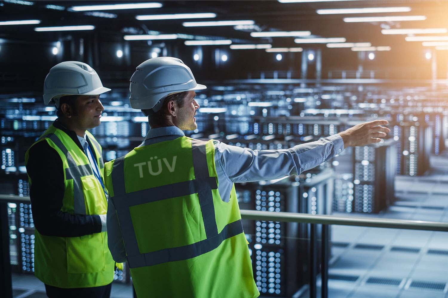 Efficient and secure data center: TÜV certification according to DIN EN 50600