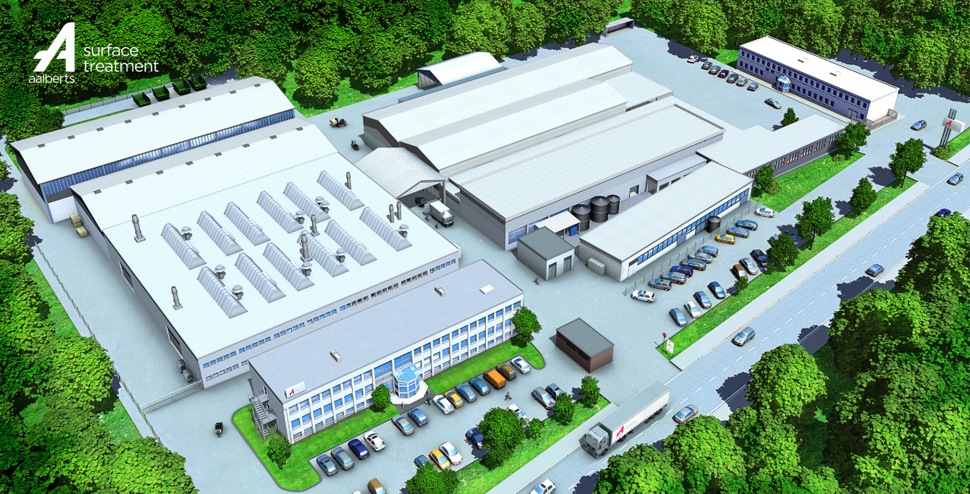 Kentix MultiSensors: The perfect solution for fire protection monitoring of electroplating tanks at Aalberts