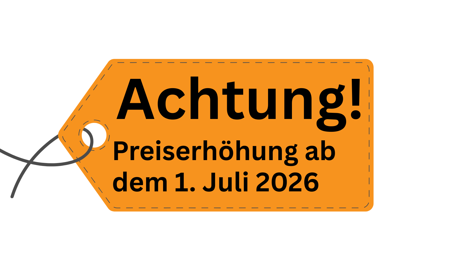 Augmentation des prix à compter du 1er juillet 2026