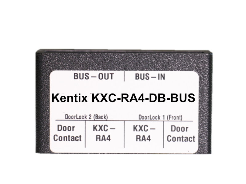Verteilerbox Set für IT-Rack Schließsystem KXC-RA4 mit Magnetkontakten