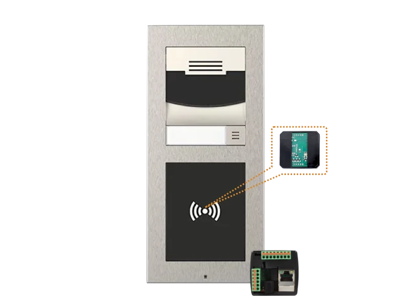 DoorLock-WA7-IP network reader for panel mount (MIFARE® DESFire)