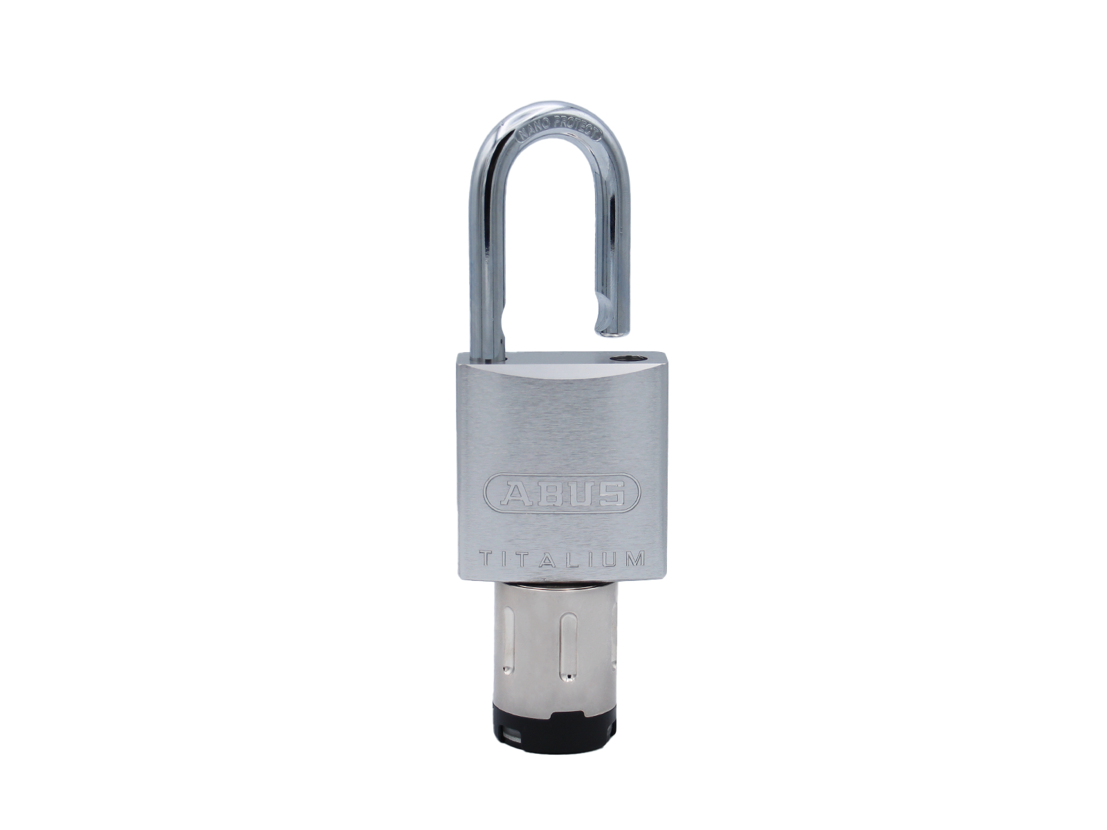 Padlock made of TITALIUM™ special aluminum with KXC-KN4-IP66 wireless knob
