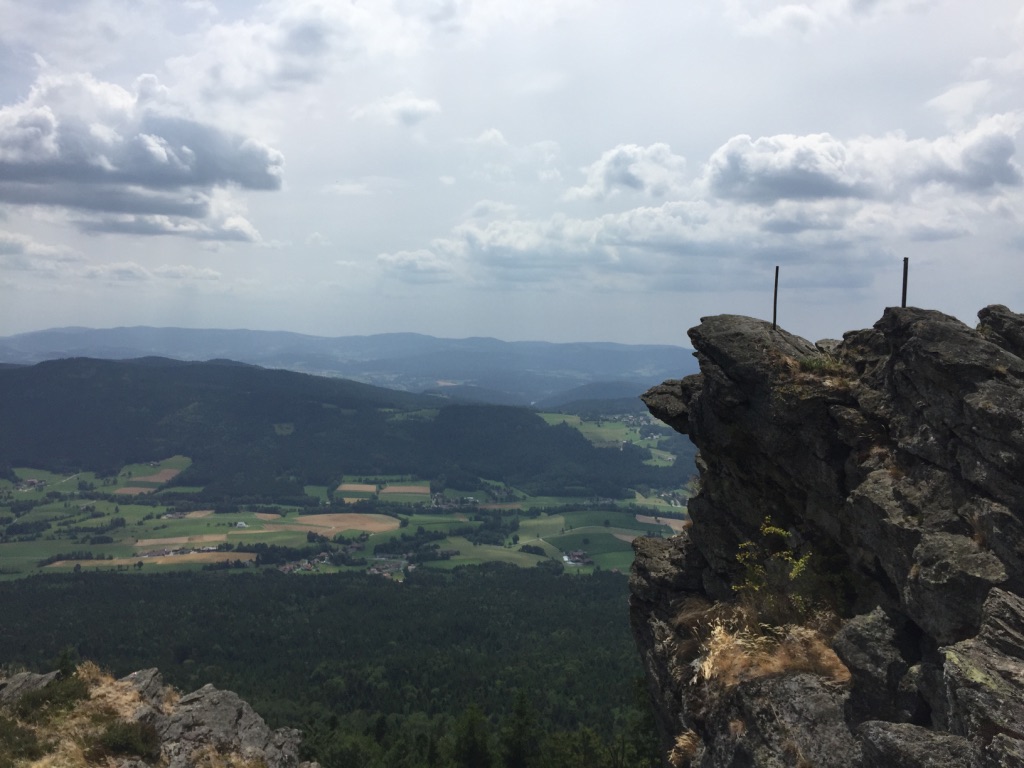 Blick vom Kaitersberg beim sysob Gipfeltreffen